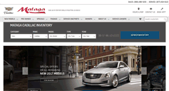 Desktop Screenshot of matagacadillac.com