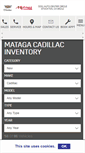 Mobile Screenshot of matagacadillac.com