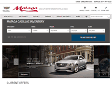 Tablet Screenshot of matagacadillac.com